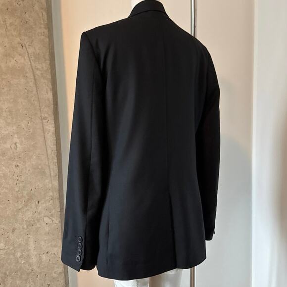 Chloe Black Wool Blazer Size 42 - Picture 3 of 10